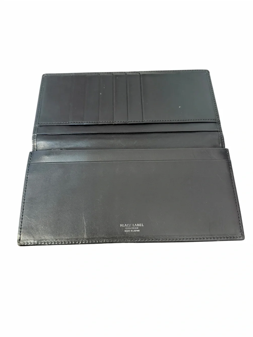 Black Label Crestbridge Long Wallet (A230)